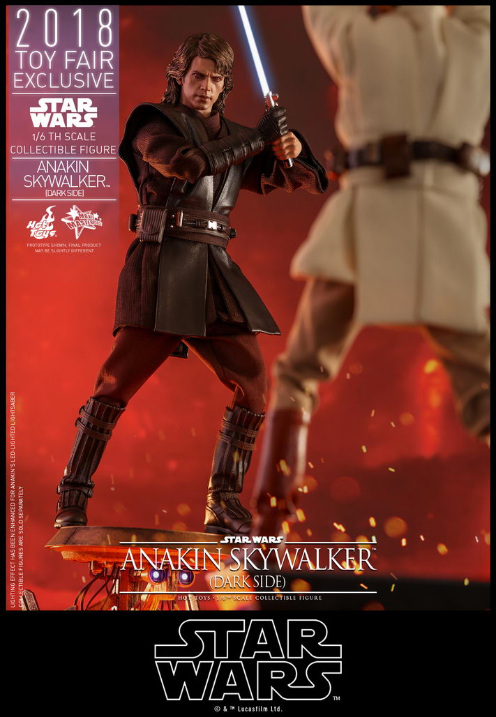 hot toys anakin skywalker darkside